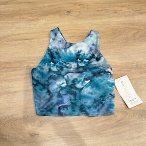 Athleta Conscious Crop A-C Tank Top Bra Support Yoga Workout XS NWT